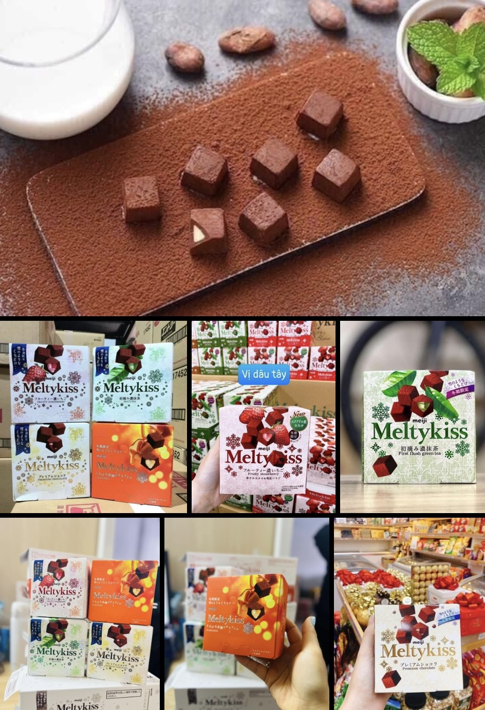Socola Meitykiss Nhật Bản