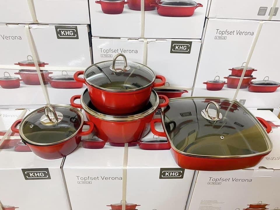 Bộ nồi KHG Miranda 4 món của Đức