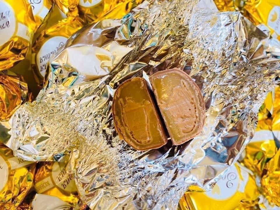 Kẹo huệ vàng Nga GOLDEN LILY hộp 300gr
