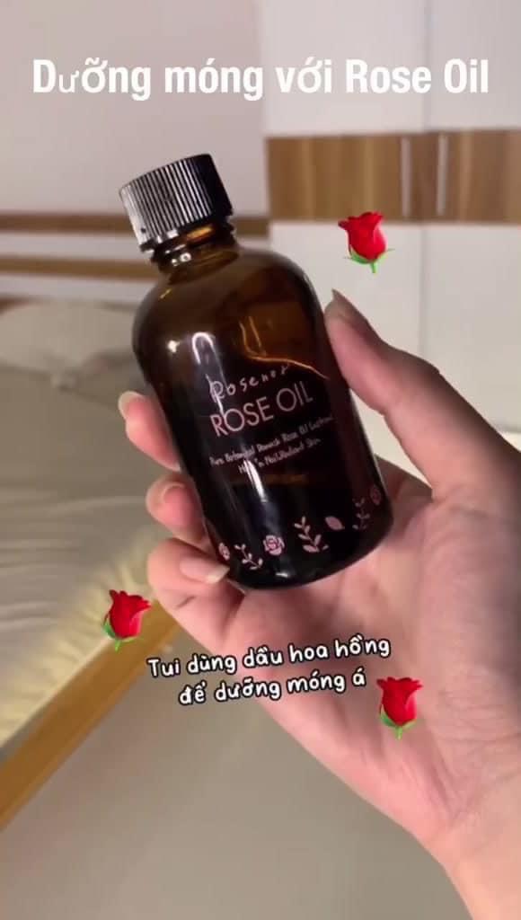 Dầu dưỡng tóc, da hoa hồng rose oil Nhật Bản