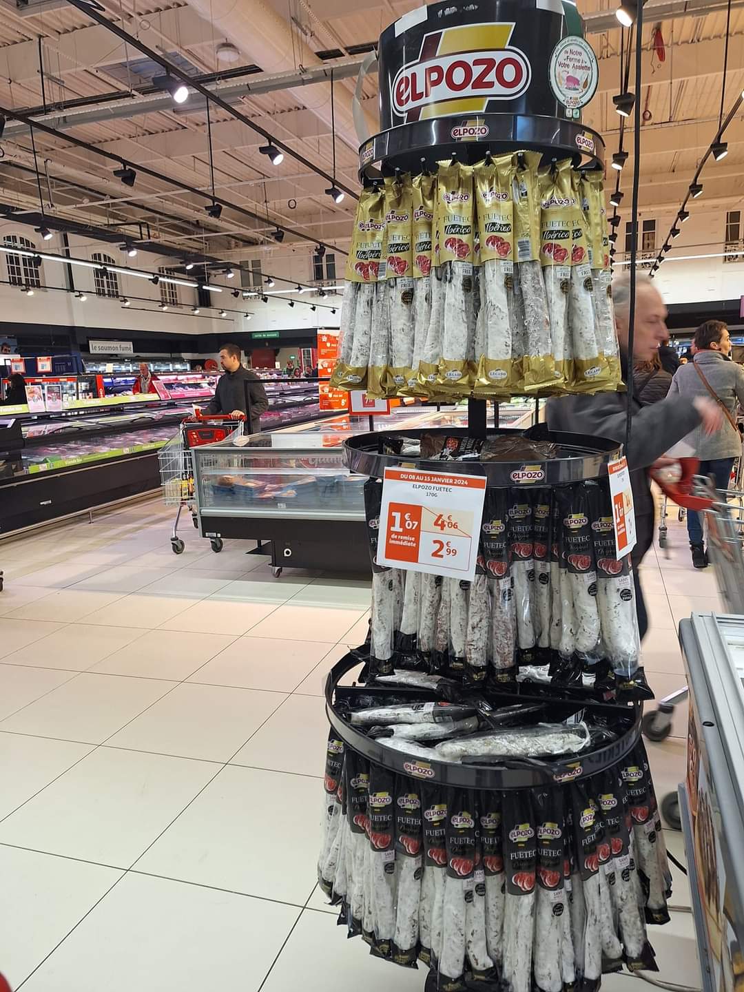 SALAMI ELPOZO FUETEC LOẠI ORIGINAL 170G