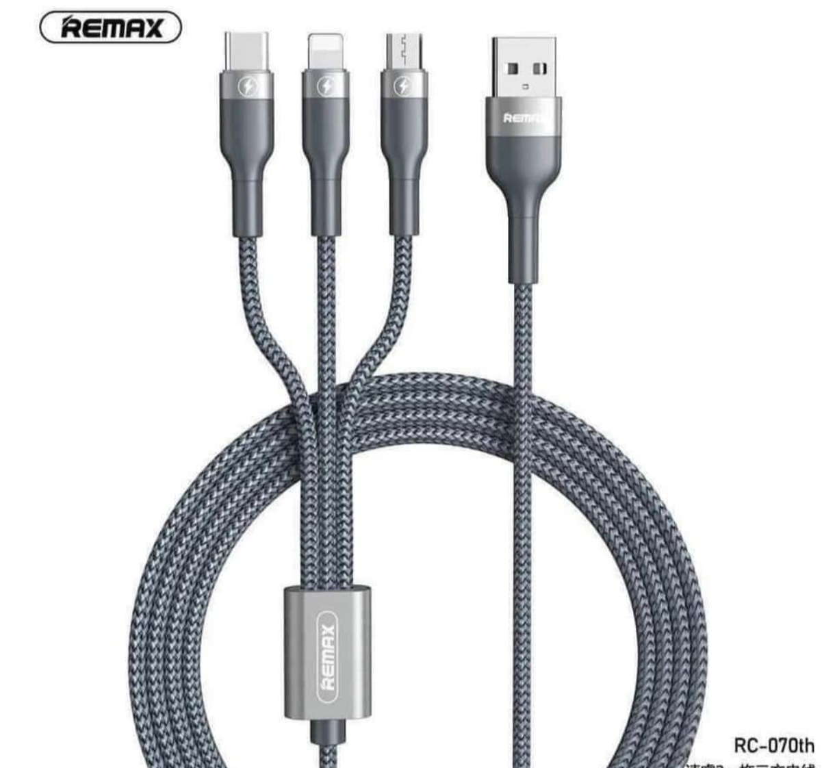 Dây sạc REMAX CHÍNH HÃNG 3 in 1