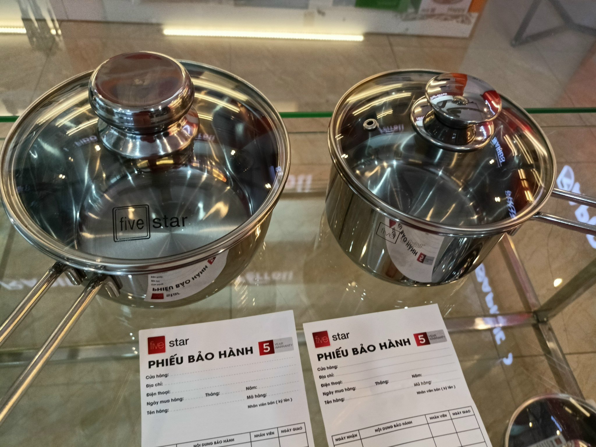 QUÁNH INOX CAO CẤP FIVESTAR 14cm