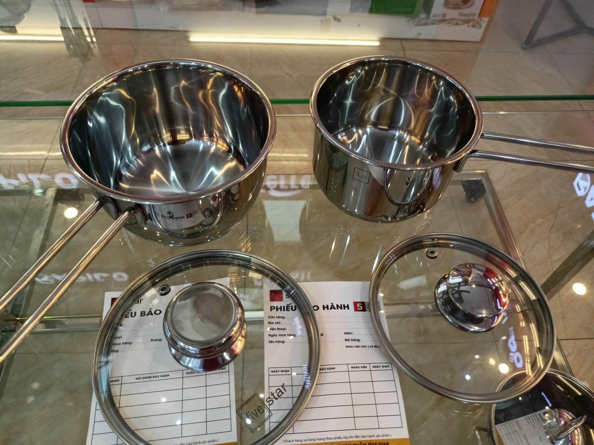 QUÁNH INOX CAO CẤP FIVESTAR 14cm