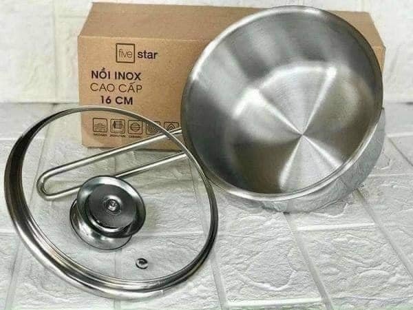 QUÁNH INOX CAO CẤP FIVESTAR 14cm