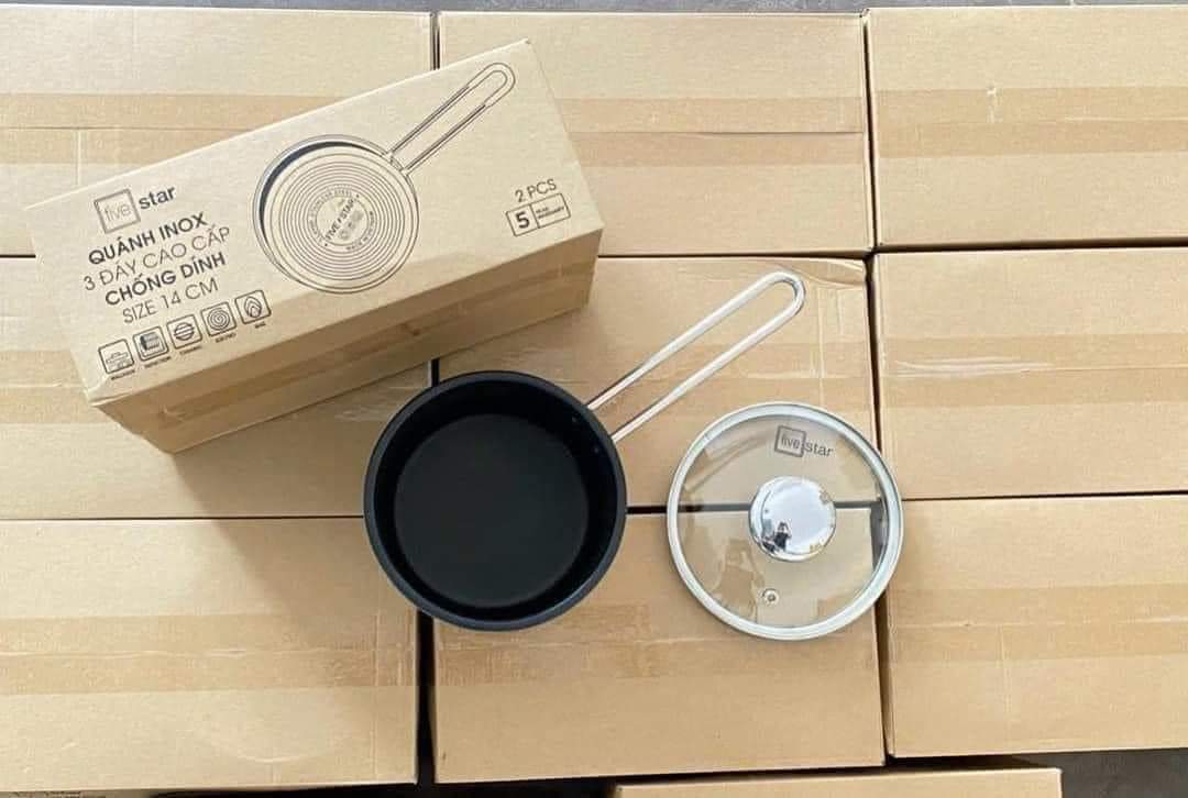 Quánh chống dính FiveStar 14cm