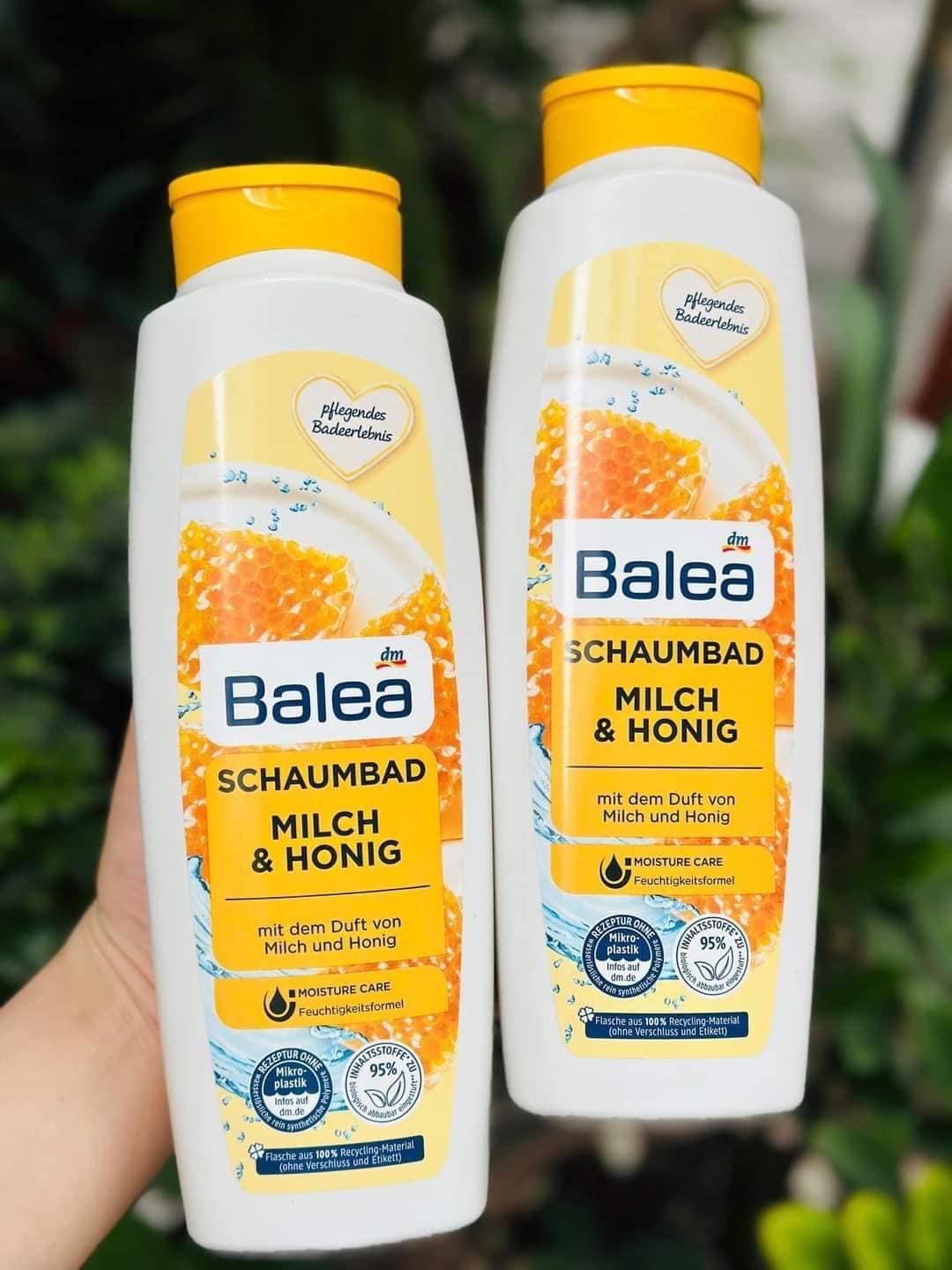 Sữa tắm Balea 750ml hương mật ong và sữa Đức