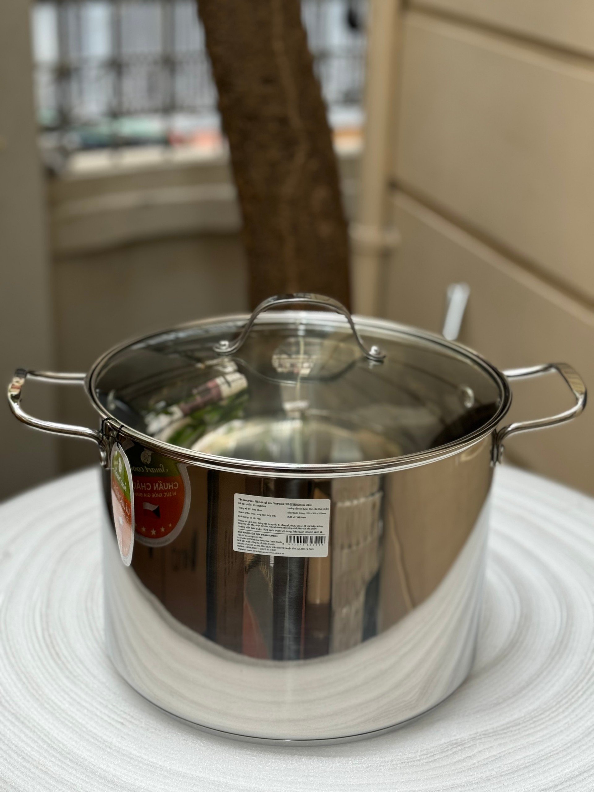 Nồi luộc gà inox Elmich Smartcook SM-2528OL28 size 28cm