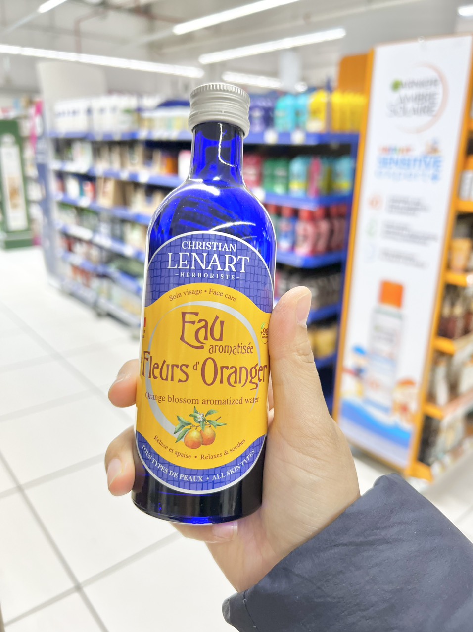 Nước hoa hồng Christian Lenart  hữu cơ Organic 100% Pháp 200ml