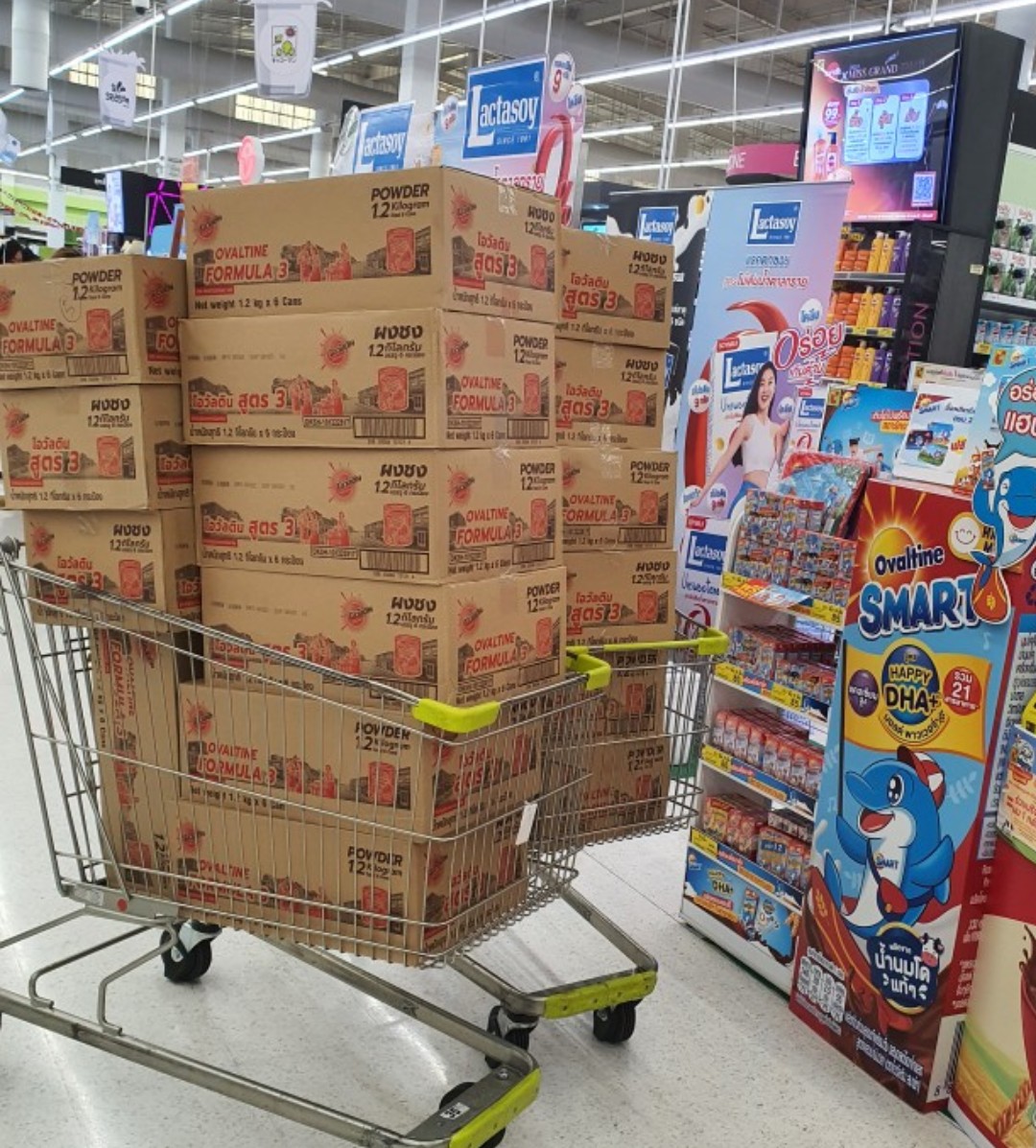 Sữa bột Ovaltine gold Thái Lan hộp 1.2kg