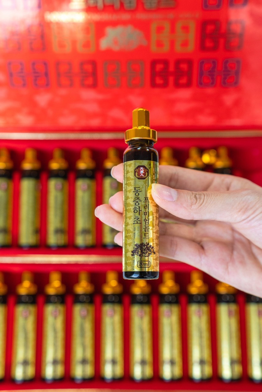 Đông Trùng Hạ Thảo 20 Ống Hàn Quốc - Đông Trùng Hạ Thảo Dạng Ống