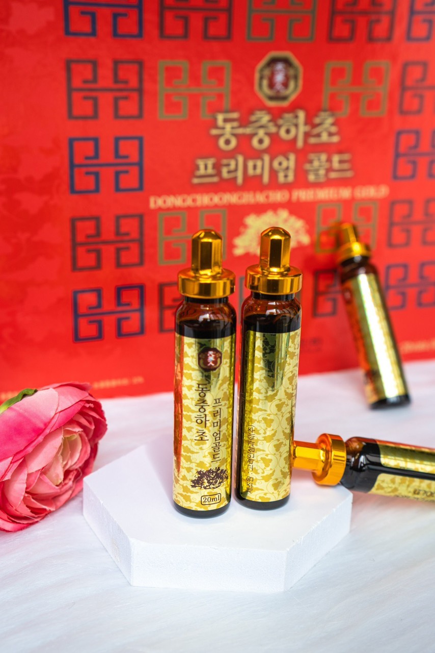 Đông Trùng Hạ Thảo 20 Ống Hàn Quốc - Đông Trùng Hạ Thảo Dạng Ống