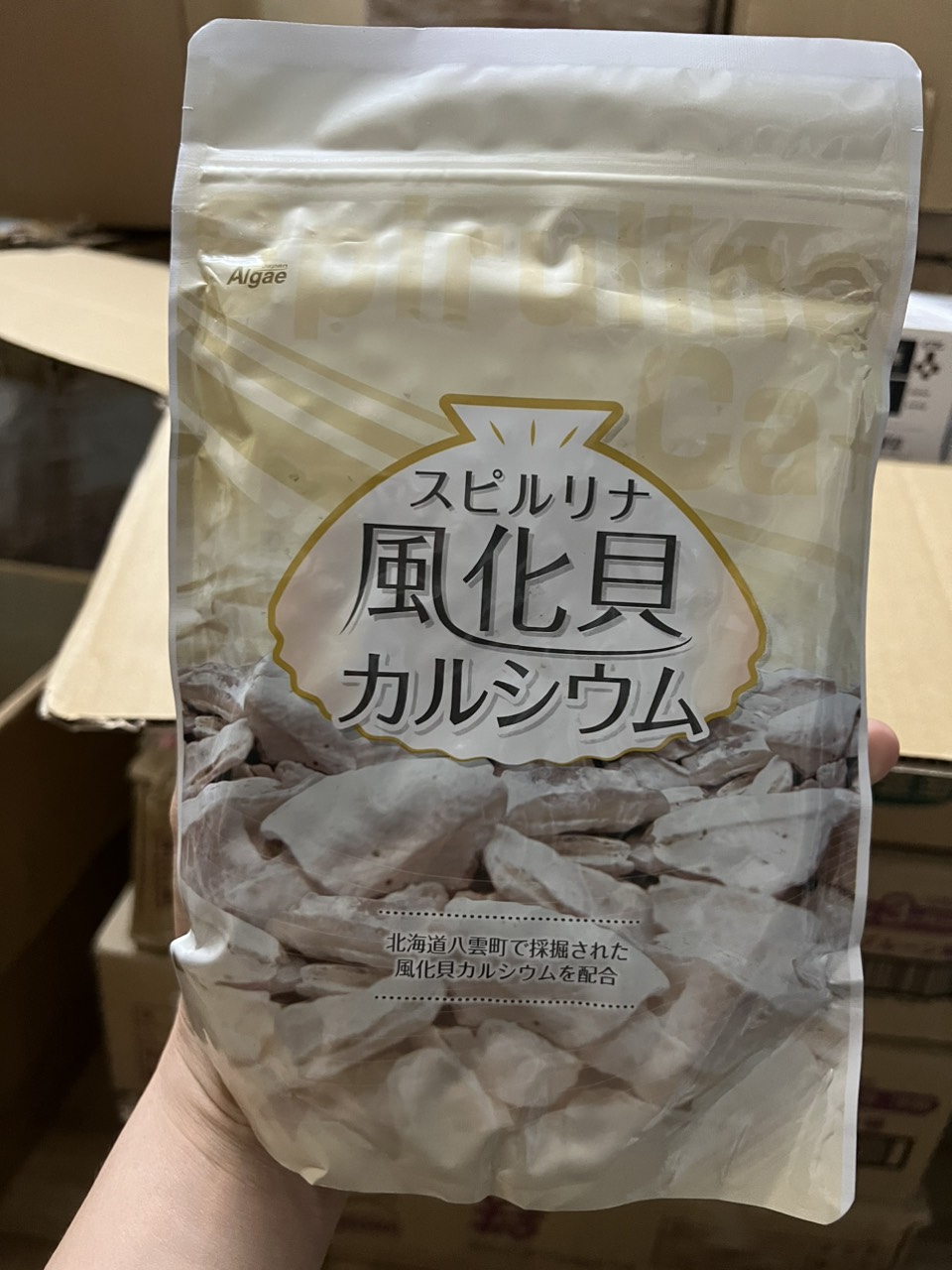 TẢO SPIRULINA BỔ SUNG CANXI Nhật Bản gói 1200v uống 1 tháng