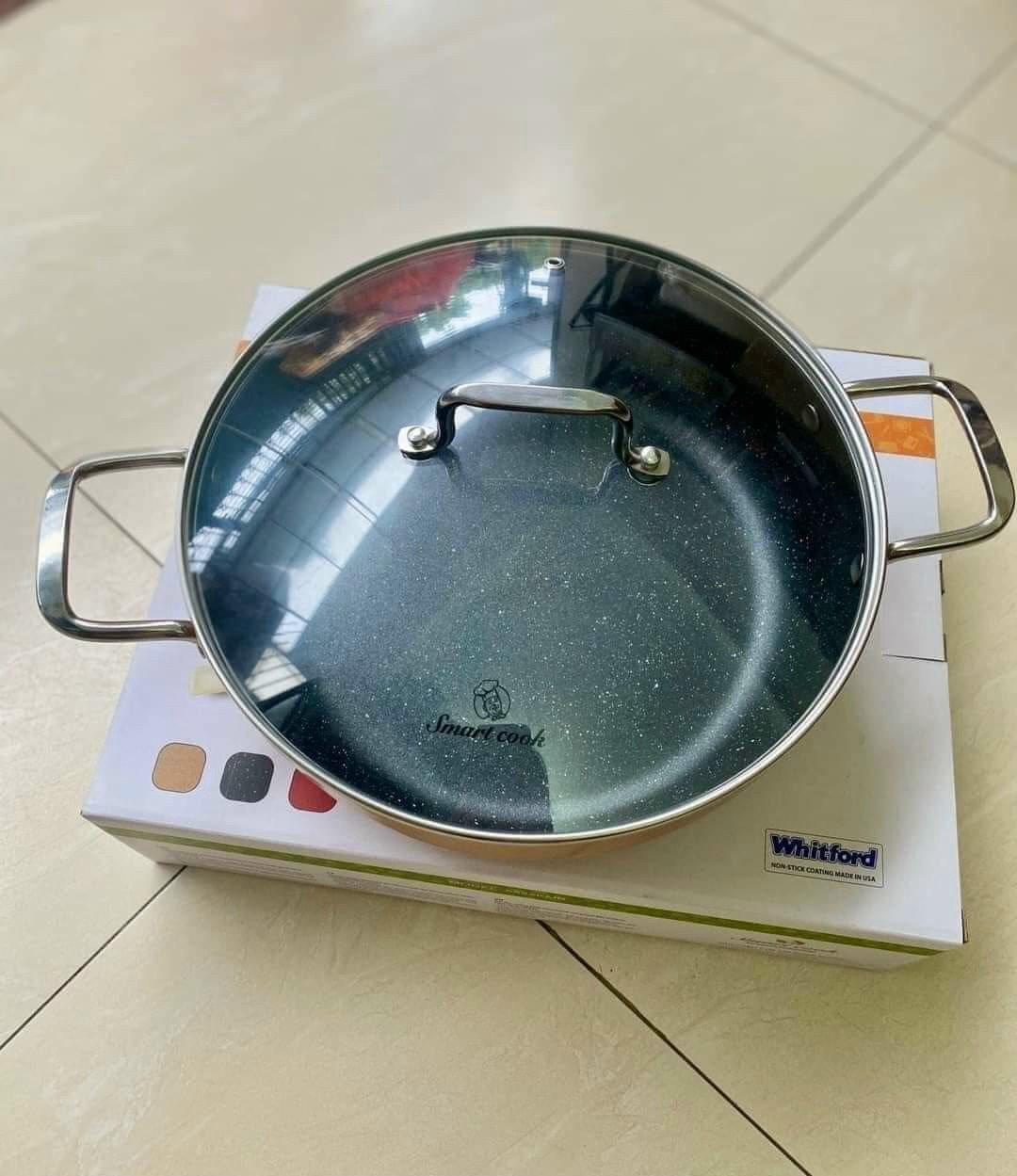 Nồi lẩu chống dính ELMICH 26cm Smartcook 5552KMB 