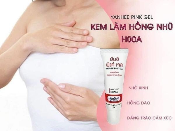 Kem làm hồng nhũ hoa Yanhee Pink Gel Thái Lan