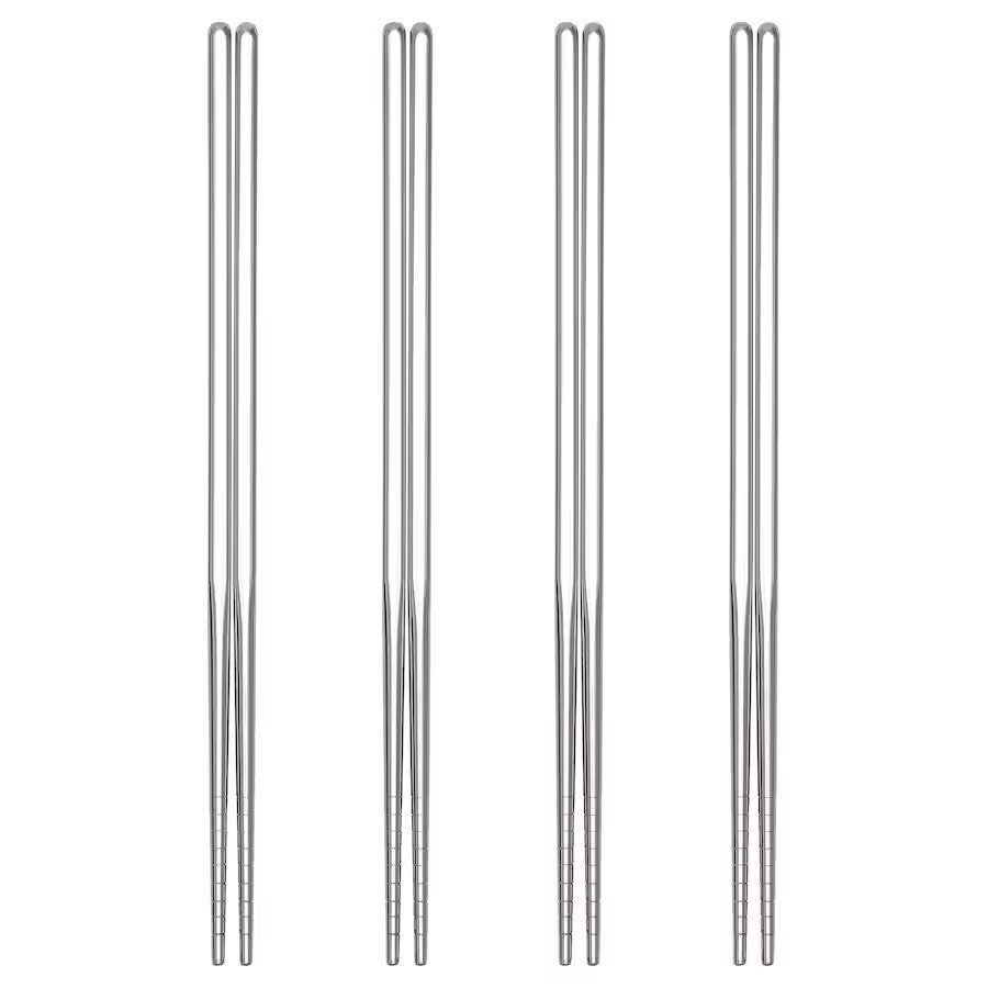 Sét 8 đôi đũa inox IKEA