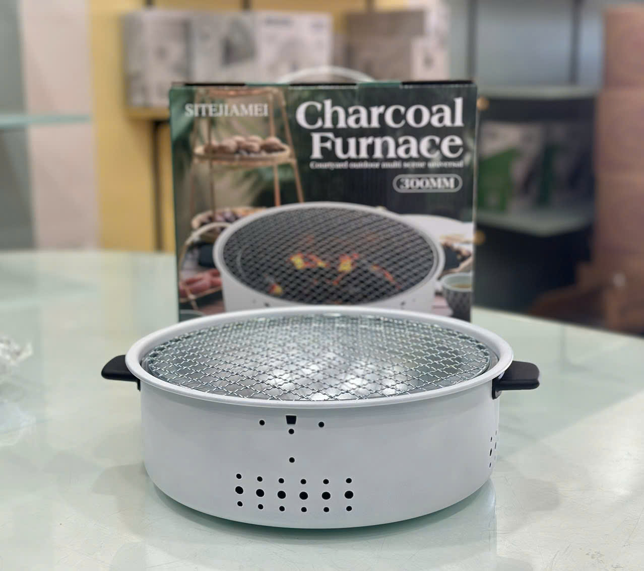 BẾP NƯỚNG THAN HOA CHỐNG NÓNG