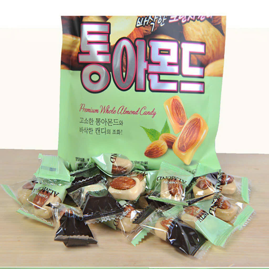 Kẹo Hạnh Nhân Almond Orion Hàn Quốc 90g -