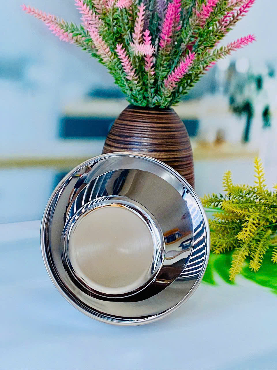 Bát cách nhiệt 2 lớp hoa sen Chockmen 12cm