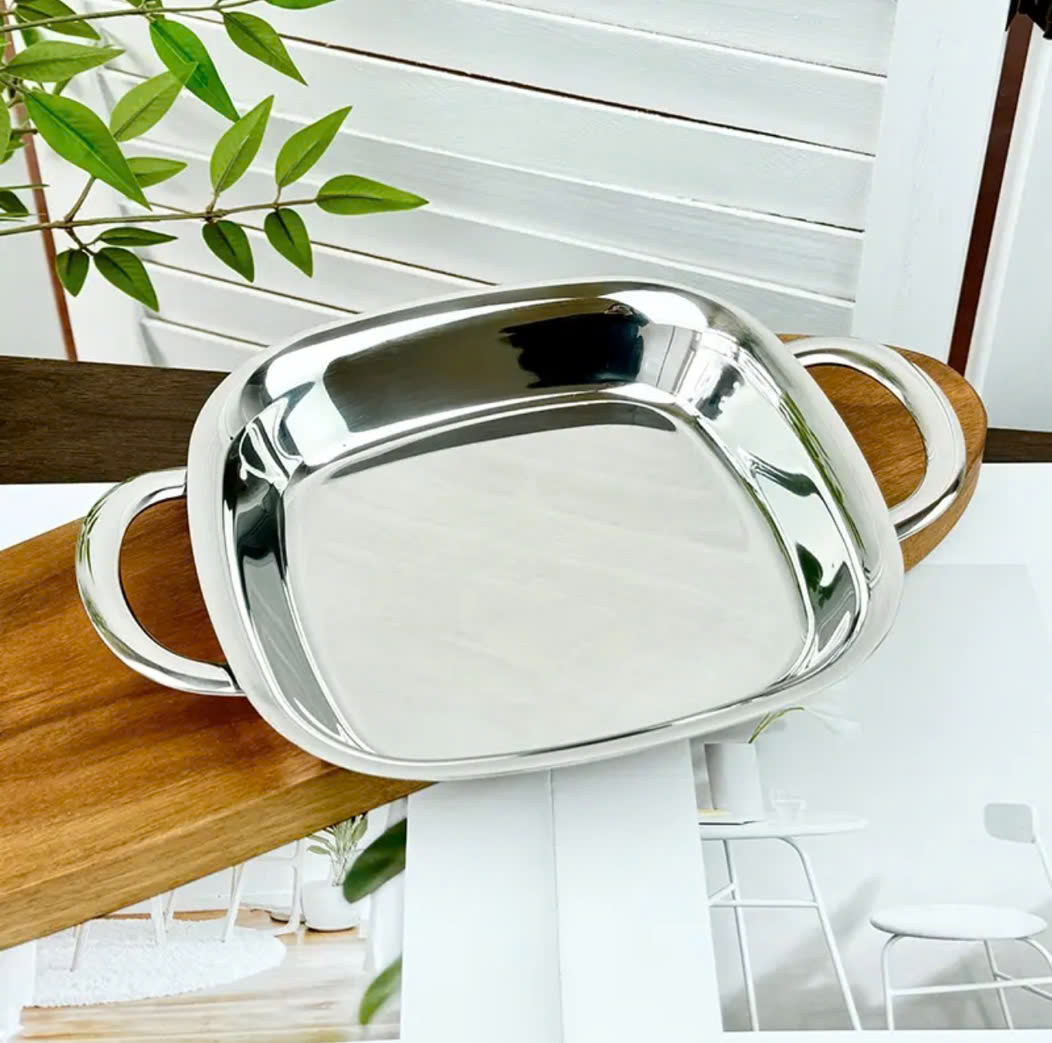 Đĩa đựng trái cây 2 tai Chockmen CKM793 18cm