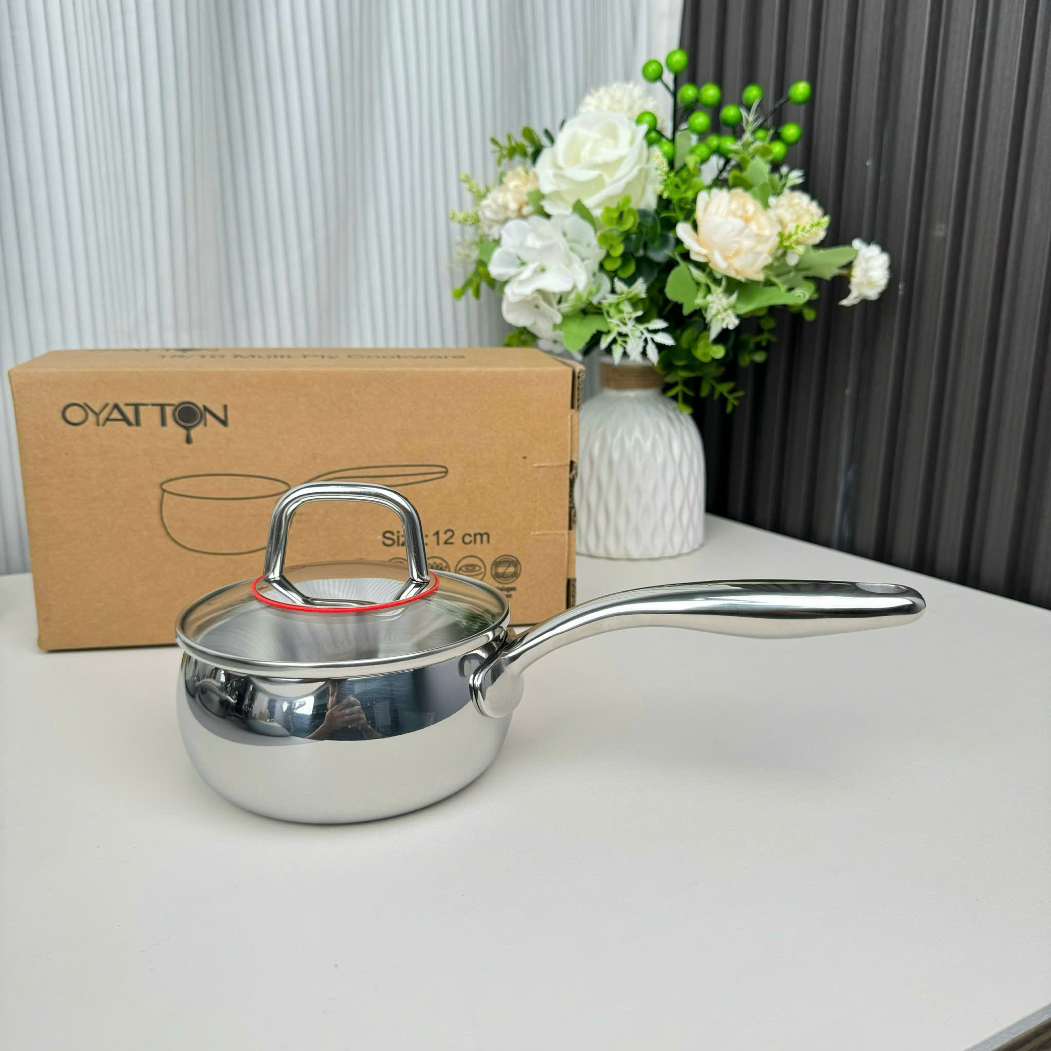 Quánh inox 18/10 Chockmen OYATTON 12cm