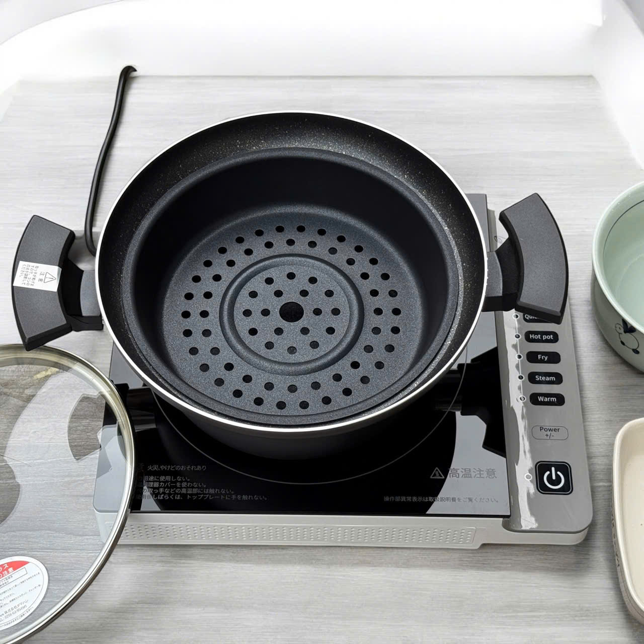 Nồi hấp đa năng Tamahashi của Nhật 20cm