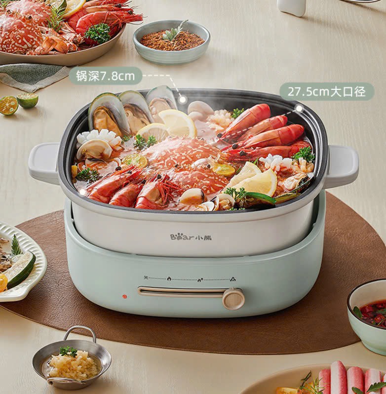NỒI LẨU ĐIỆN ĐA NĂNG BEAR 4.0L DHG-D40F3