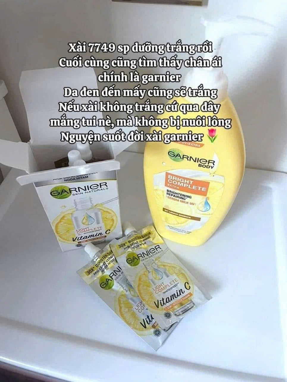 Sữa dưỡng thể Garnier Thái Lan