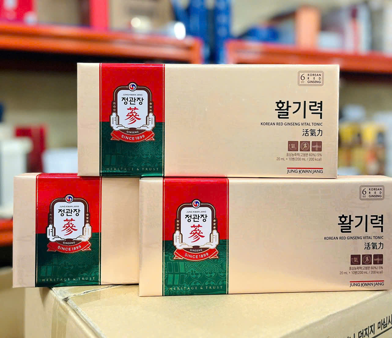 Nước hồng sâm Hàn Quốc cao cấp Vital Tonic