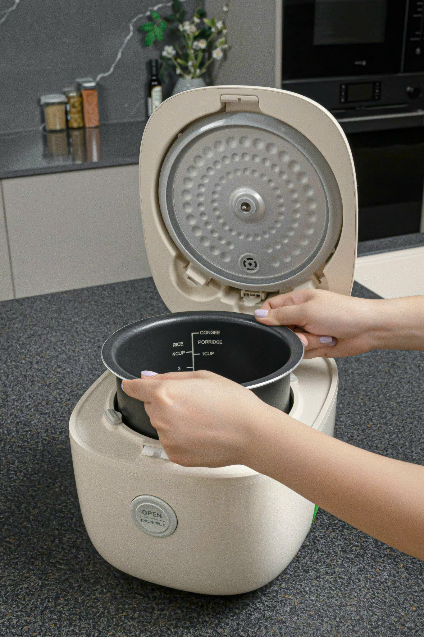 Nồi cao tần IH Kaiyo size 1L KRC-050 Nhật Bản