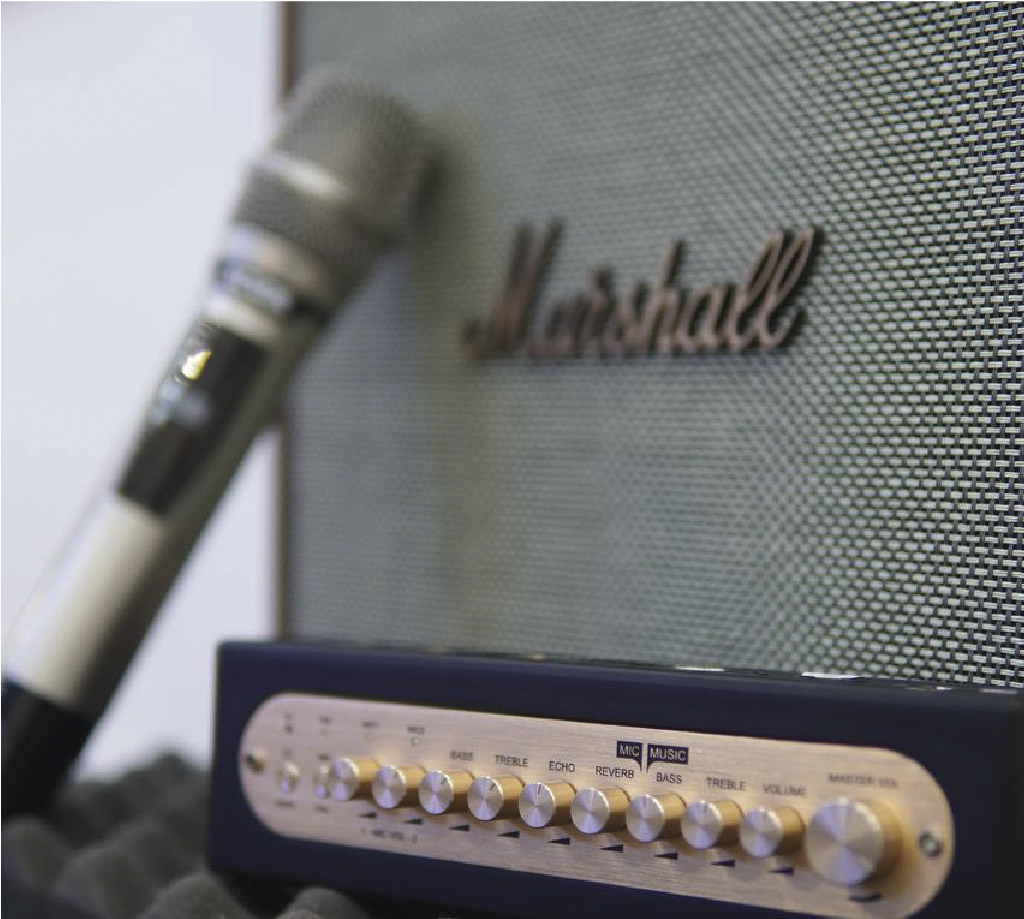 3. Hướng dẫn kết nối và hát karaoke trên loa Marshall