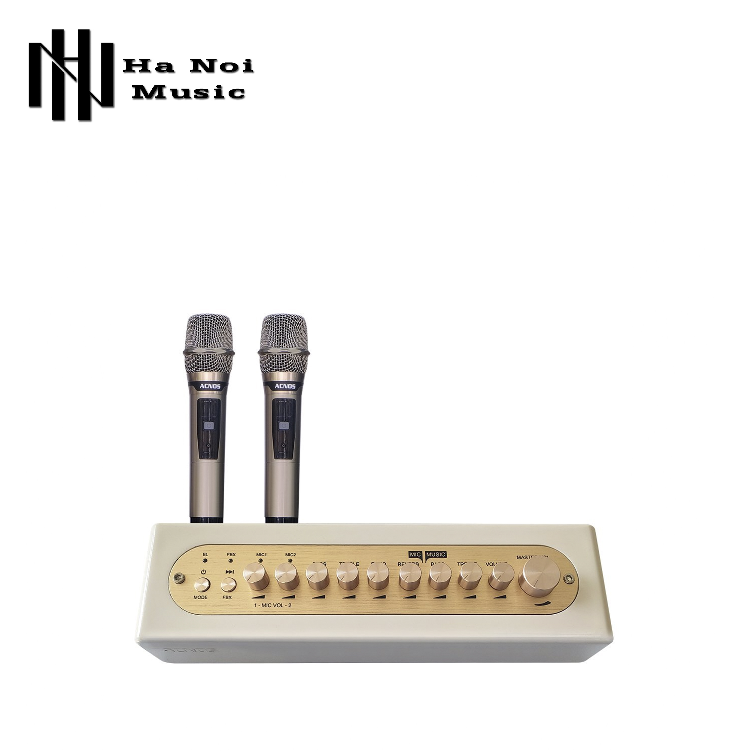 Bộ Vang Số Chỉnh Cơ ACNOS Mi30s Kèm 2Mic - Thế Hệ Mới