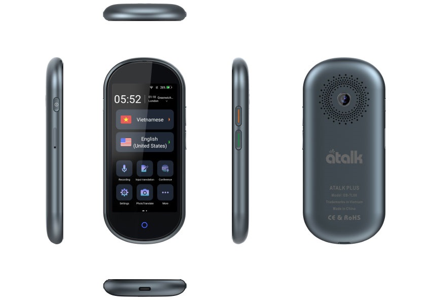 Hướng dẫn chi tiết sử dụng máy phiên dịch Atalk Plus