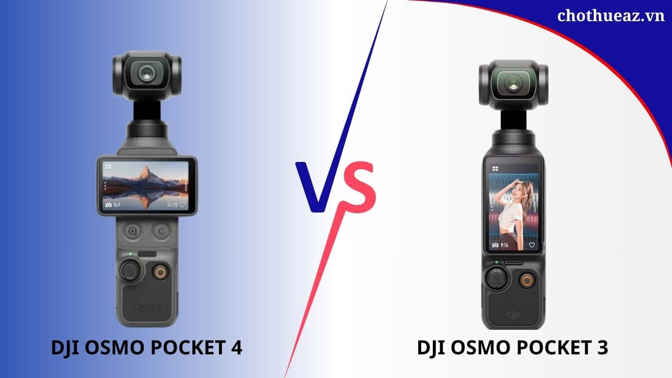 So sánh DJI Osmo Pocket 3 và Pocket 4: Có đáng để nâng cấp?