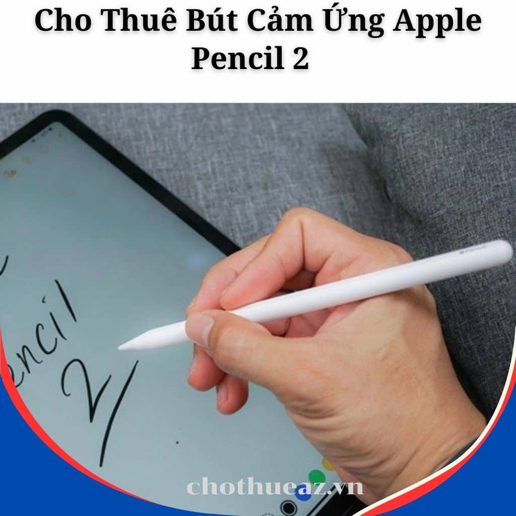 Cho Thuê Bút Cảm Ứng Apple Pencil 2 Chính Hãng, Giá Rẻ Tại Hà Nội, Hải Phòng, TP Hồ Chí Minh- Uy Tín, Chất Lượng, Giá Rẻ