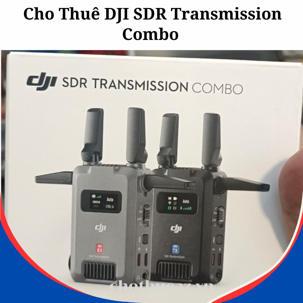 Cho Thuê DJI SDR Transmission Combo Giá Tốt, Chính Hãng Tại Hà Nội, Hải Phòng, TP Hồ Chí Minh- Uy Tín, Chất Lượng, Giá Rẻ