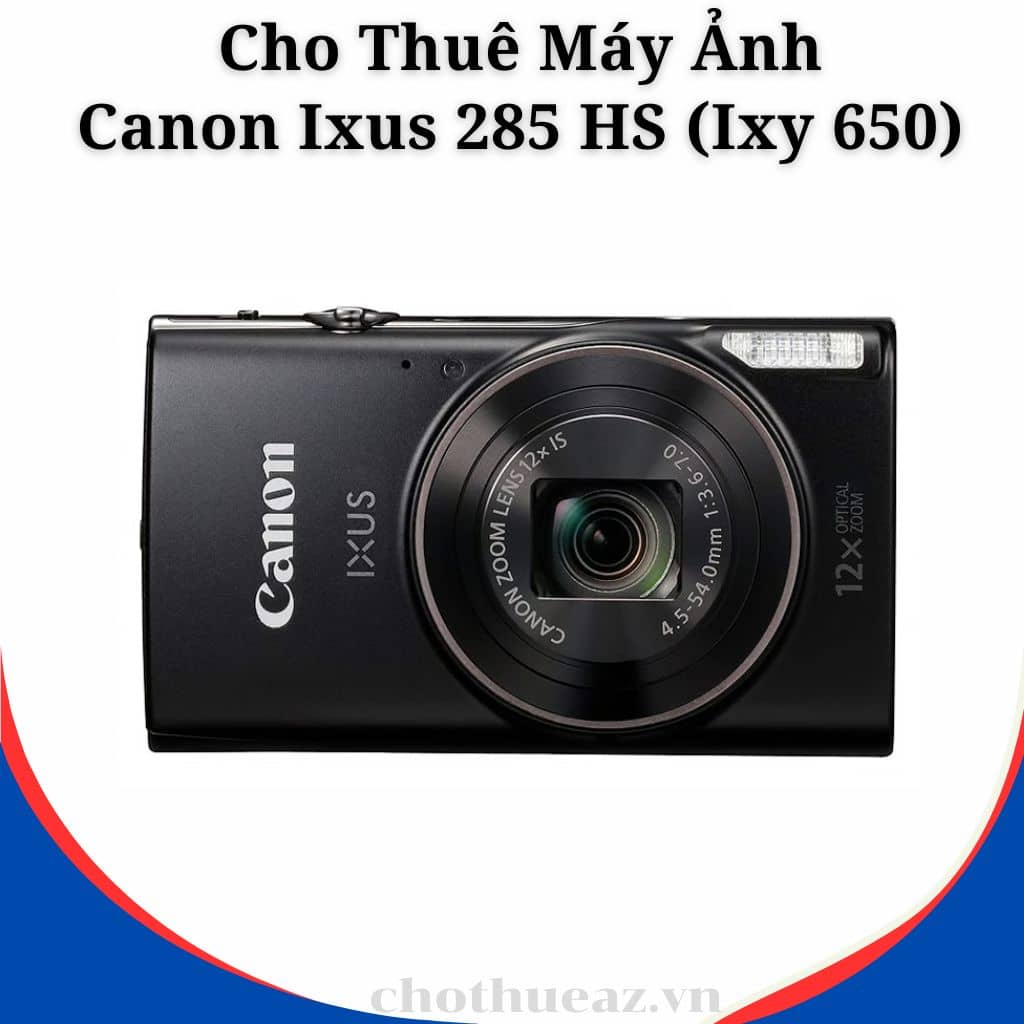 Cho Thuê Máy Ảnh Canon Ixus 285 HS (Ixy 650)