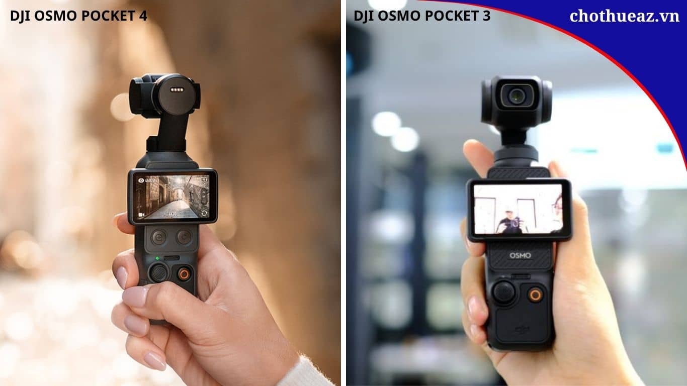 So sánh DJI Osmo Pocket 3 và Pocket 4: Có đáng để nâng cấp?