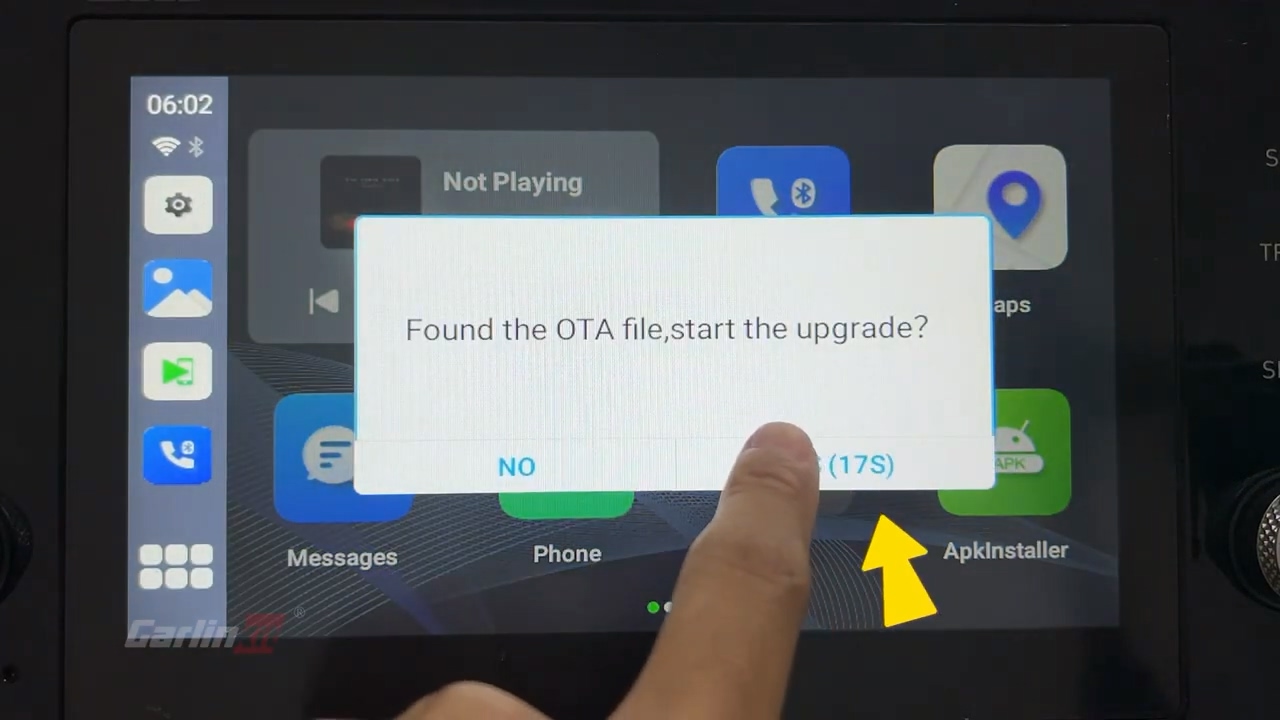 [HOT] CarlinKit chính thức phát hành FOTA nâng cấp CarlinKit Tbox Plus trực tiếp trên màn hình xe
