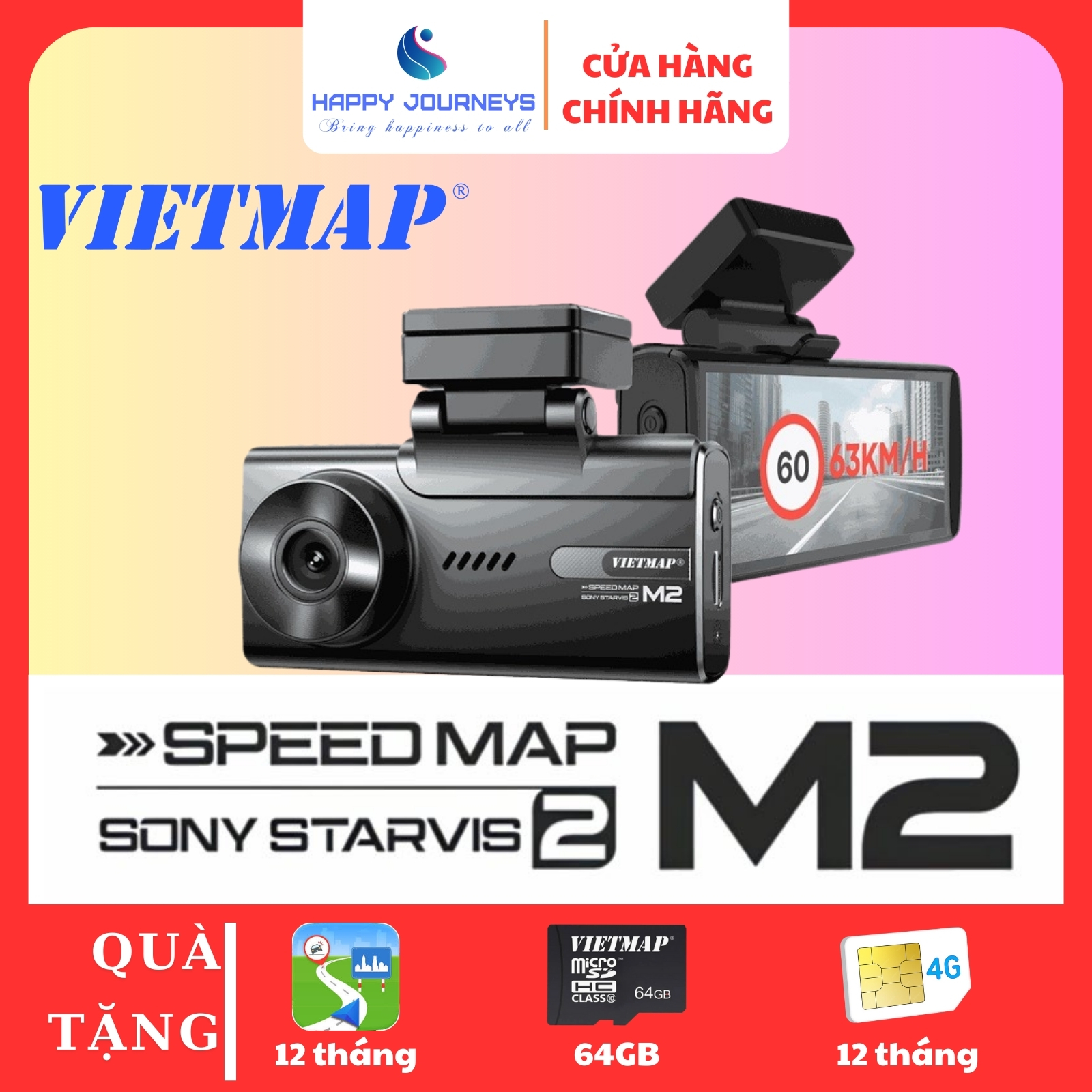Bứt phá giới hạn cùng camera hành trình SpeedMap M2: “Công nghệ thông minh, lái xe an toàn