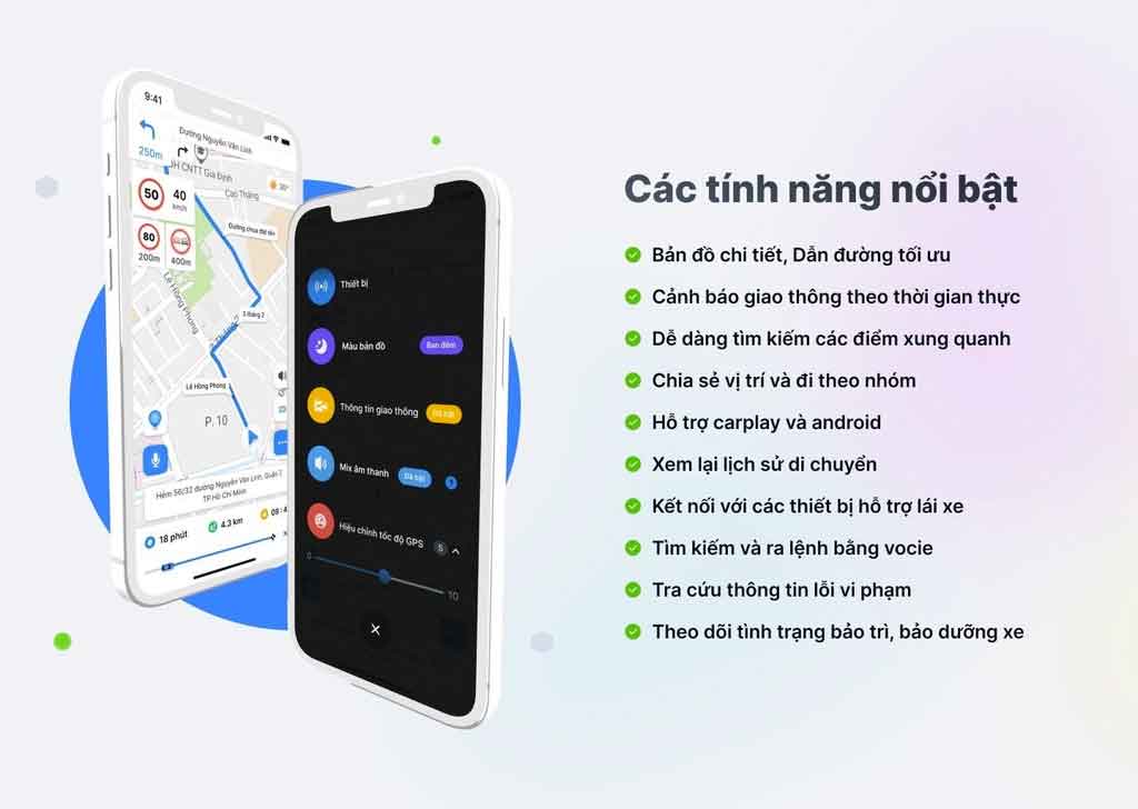 Bản đồ dẫn đường miễn phí cho ô tô