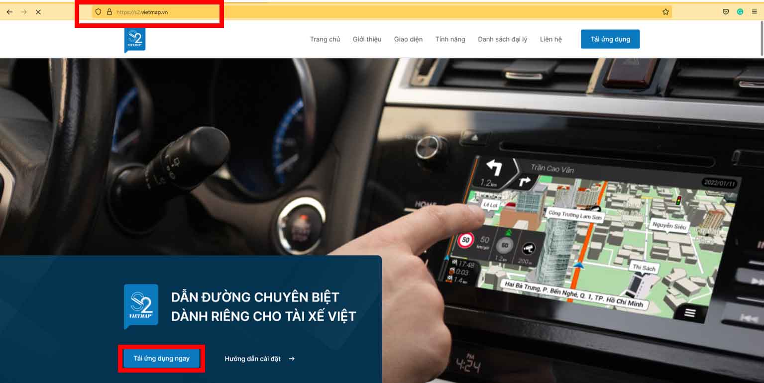 Hướng dẫn cài đặt phần mềm bản đồ Vietmap S2