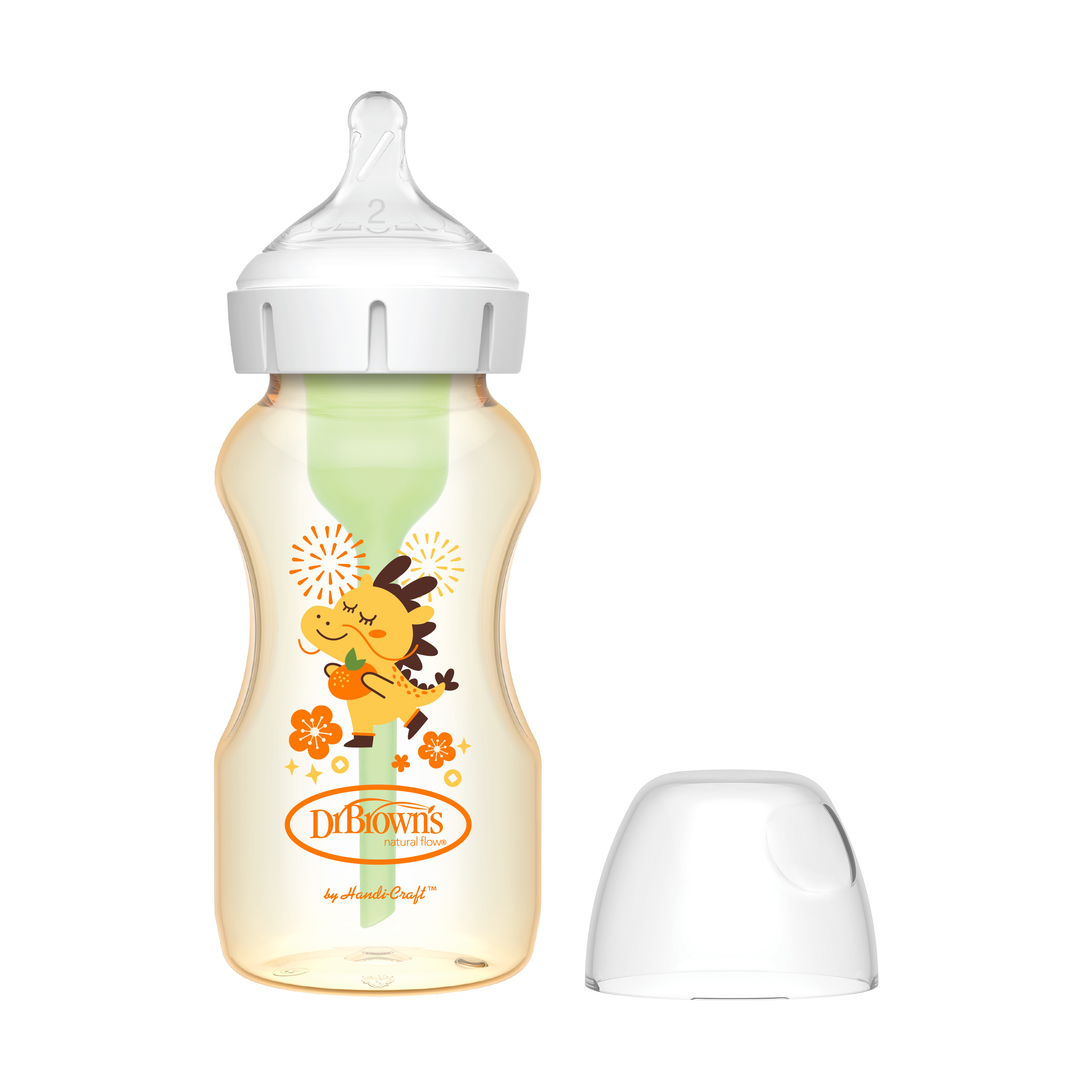 Bình sữa cổ rộng Dr.Brown's nhựa PPSU Option Plus 100% chính hãng 150ml và 270ml