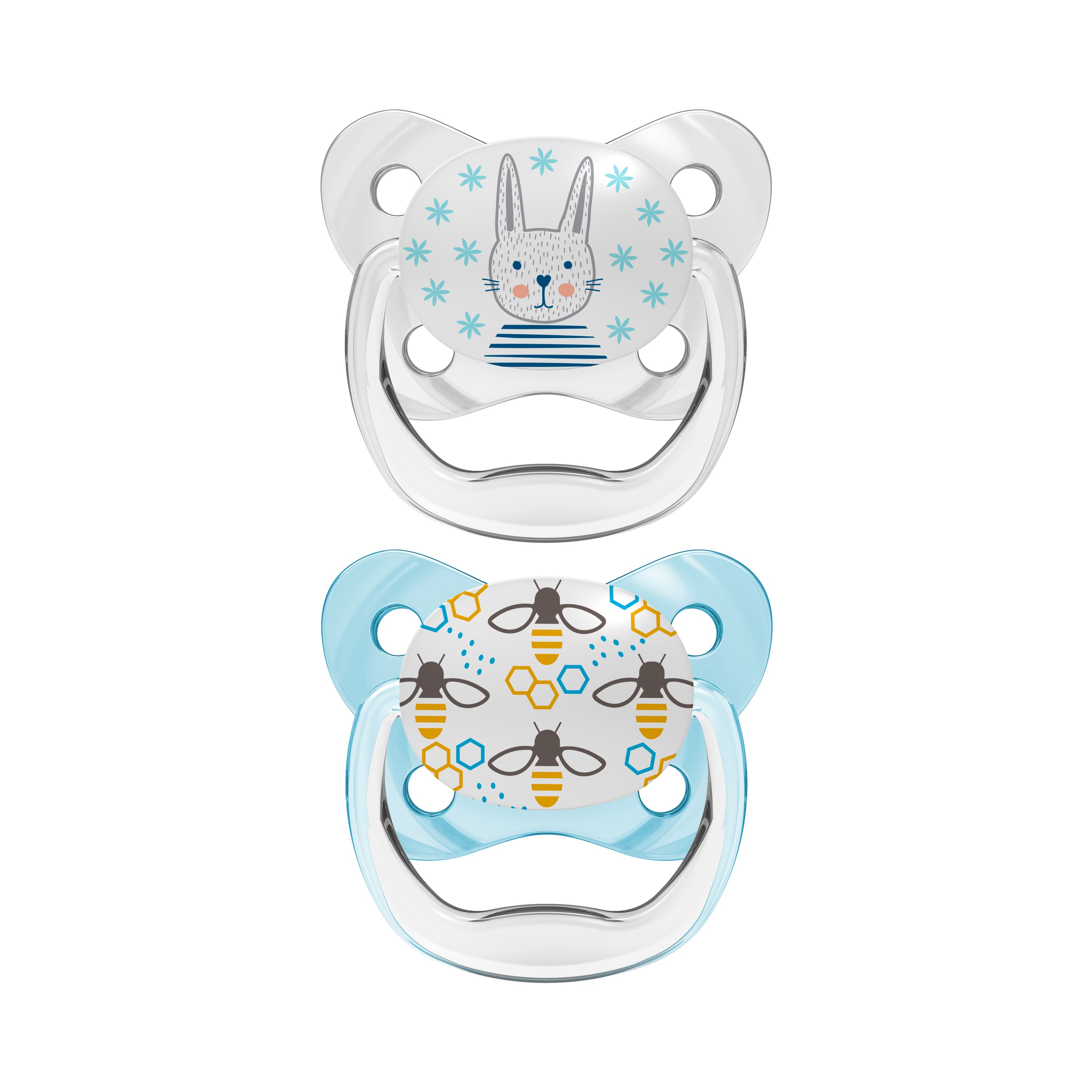 Bộ 2 ty ngậm Prevent Dr.Browns , dành cho bé từ 0-6M, 6-18M