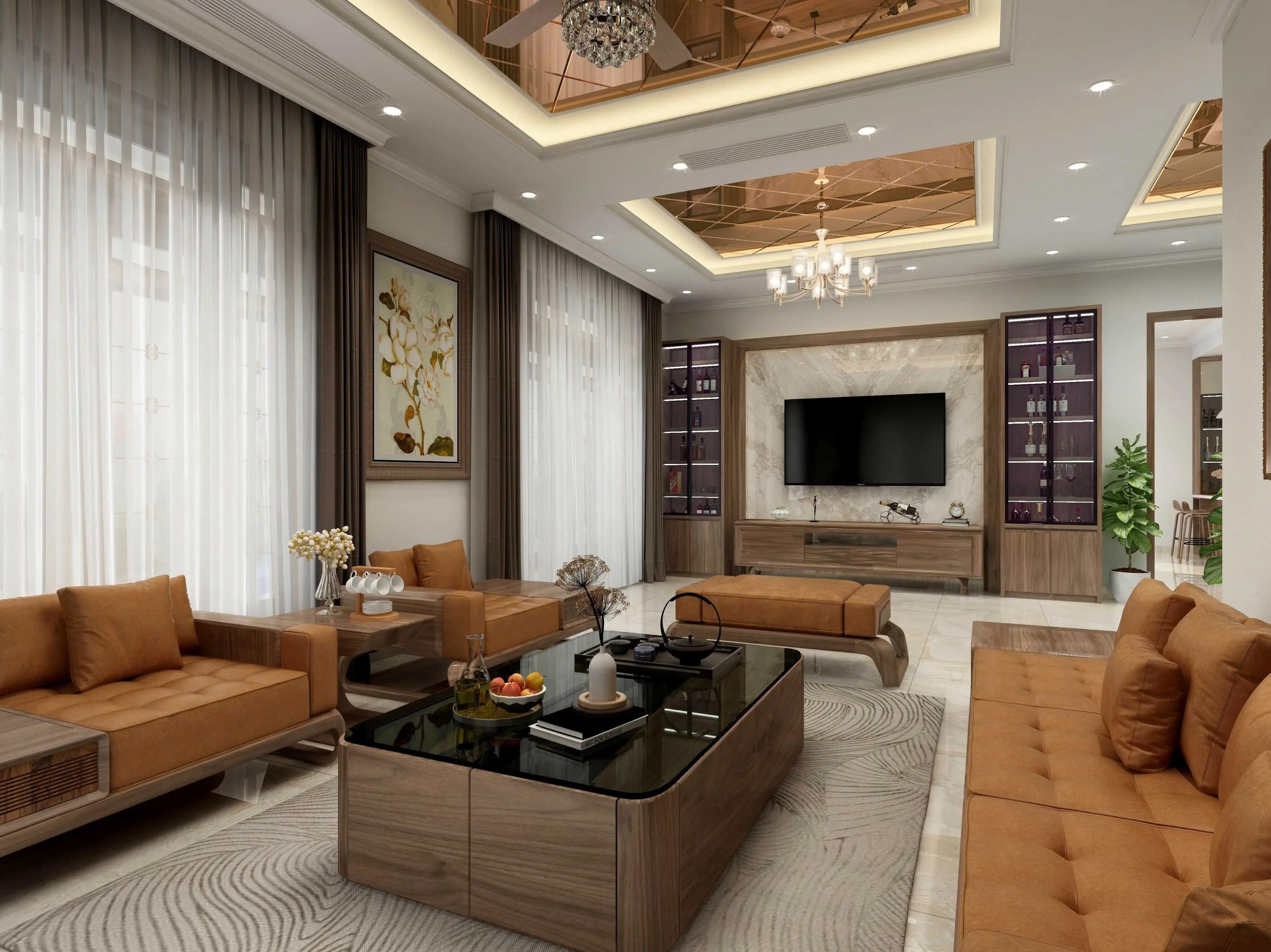 Nội thất nhà ở sang trọng ( anh Đạt Thái Bình)