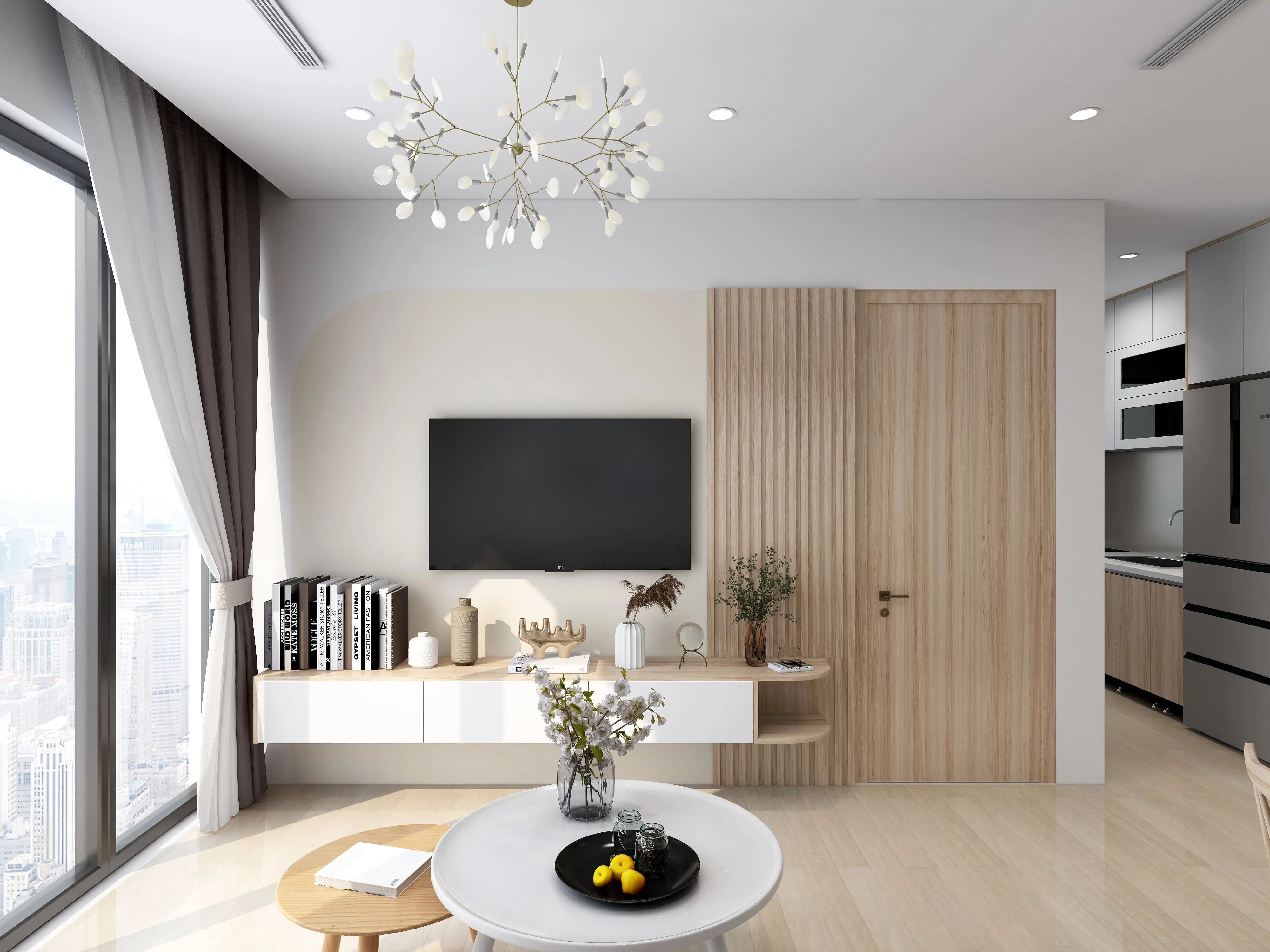 Căn mẫu Rubik 360 2PN 1WC 2