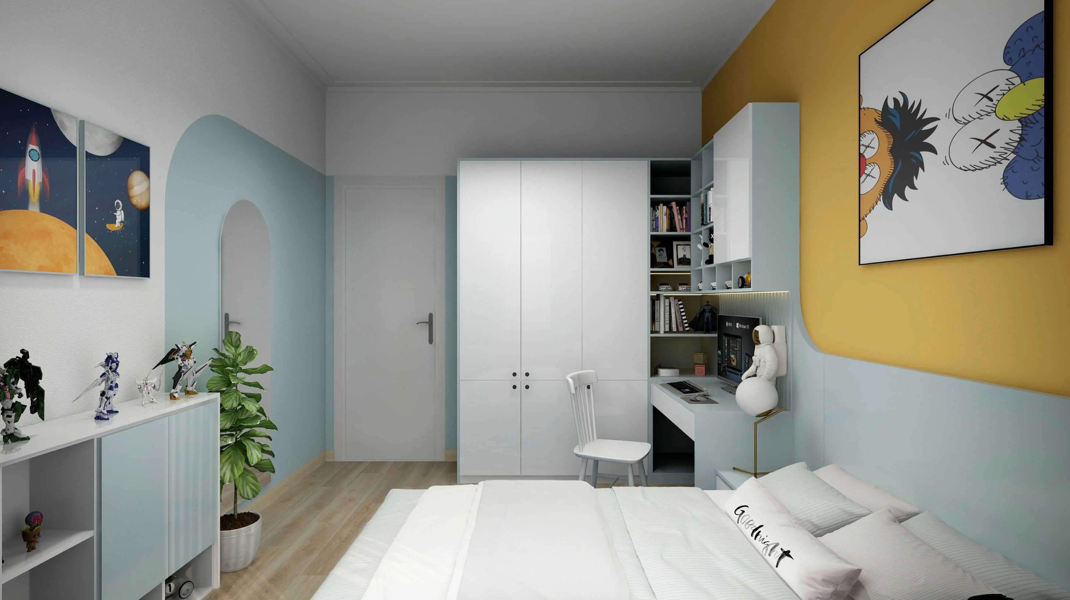 Phòng ngủ hiện đại ( anh Tiến Mê Linh)