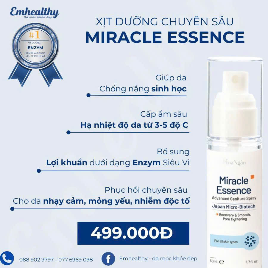 XỊT DƯỠNG CHUYÊN SÂU MIRACLE ESSENCE