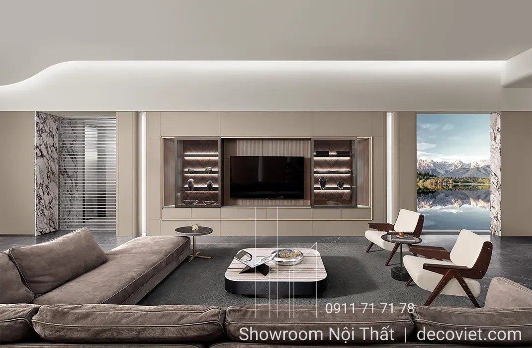 10 Ý Tưởng Thiết Kế Phòng Khách Chung Cư Đẹp 2024