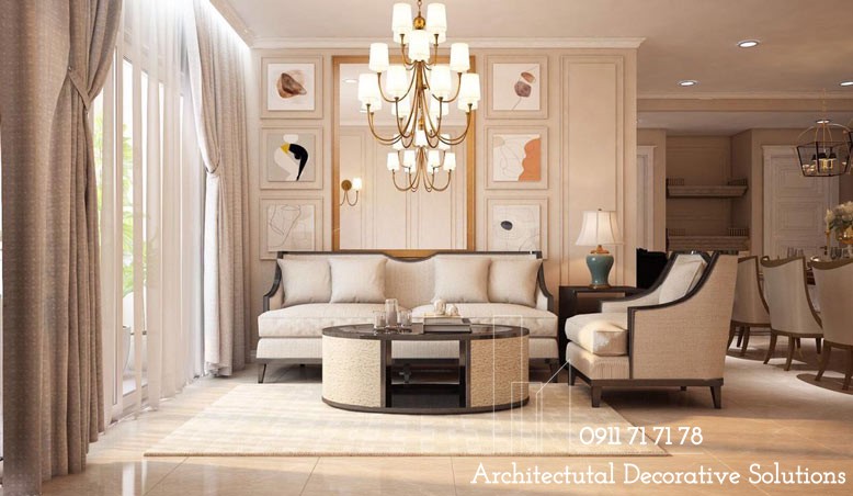 Nội Thất Tân Cổ Điển Trang Nhã Cho Căn Hộ